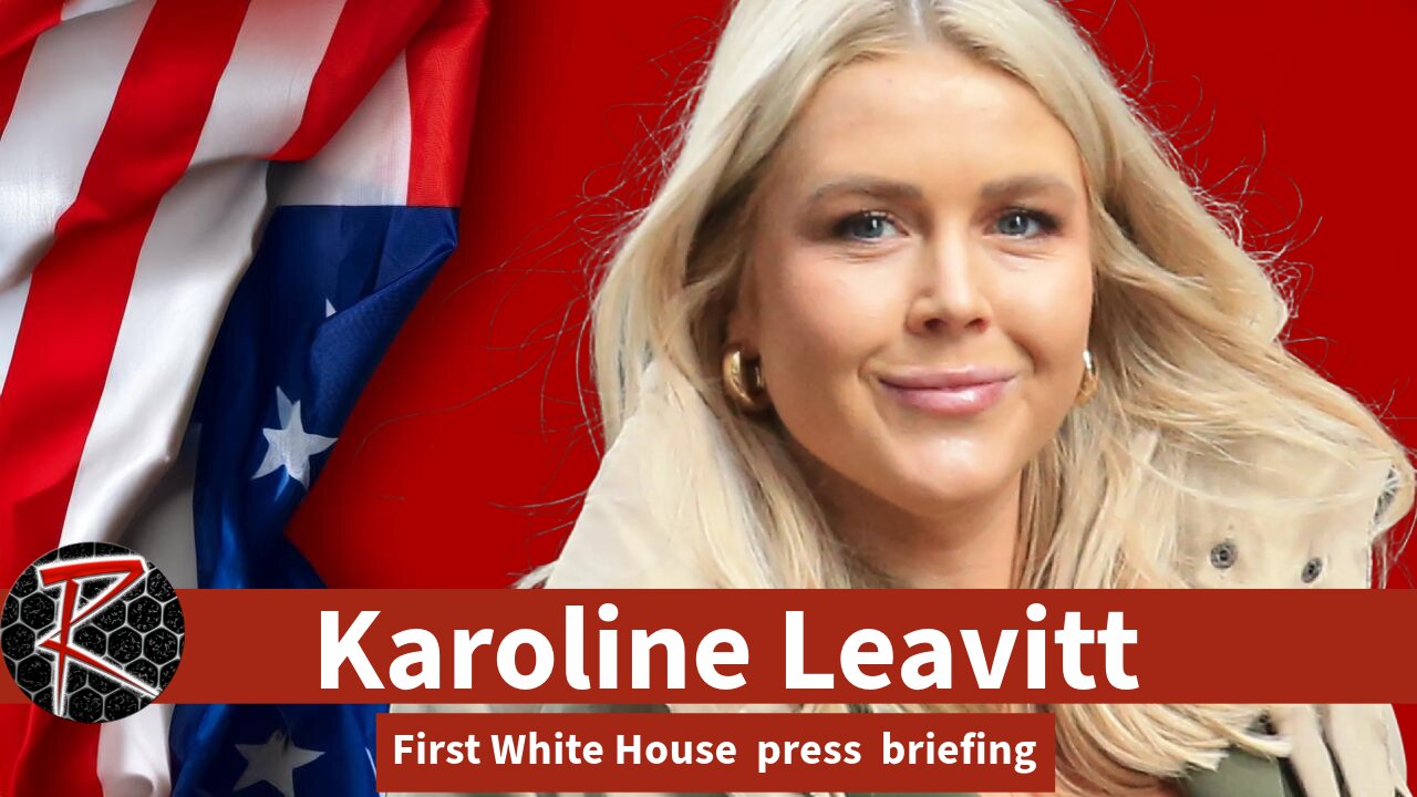 Karoline Leavitt First White House Press Briefing