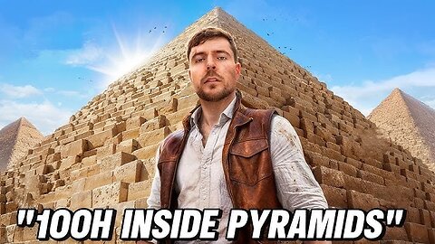 I Spent 100 Hours Inside The Pyramids!