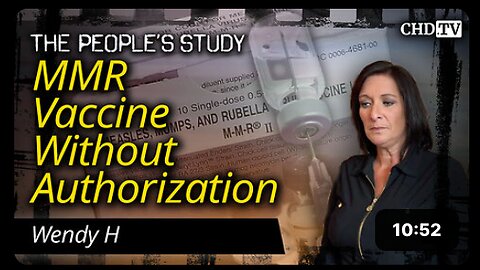 MMR Vaccine Without Authorization #MMR #cdc