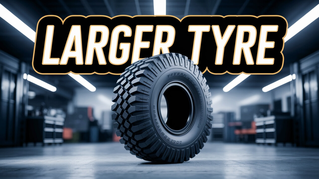 Big Tyre Secret Hack! 🚗💥 कैसे लगाएं Rim पर बड़ा टायर?