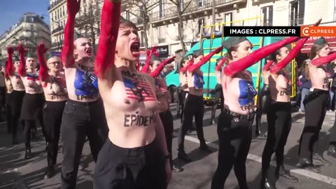 Far-left extremist women scream "Heil Donald Trump"
