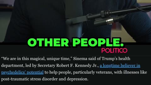 Sinema’s Psychedelic MAGA Twist