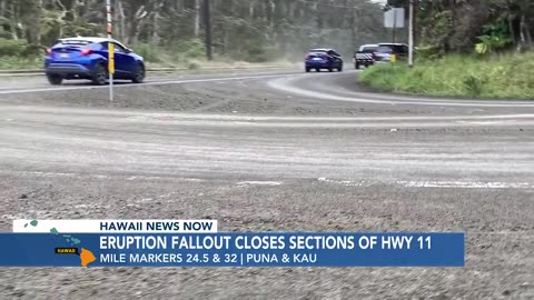 Kilauea’s current eruption sends debris to surrounding communities, closes summit area