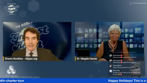 9th Day of the 12 Days of Christmas - Health Charter Tour Rebroadcast