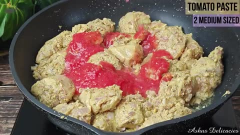 Malai chicken handi recipe