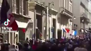 HUGE CROWDS STORM FRANCE AGAINST MACRON & THE GLOBALISTS EFFORTS