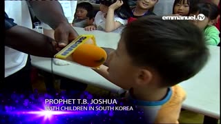 FUNNY_ Little Children With TB Joshua!!!