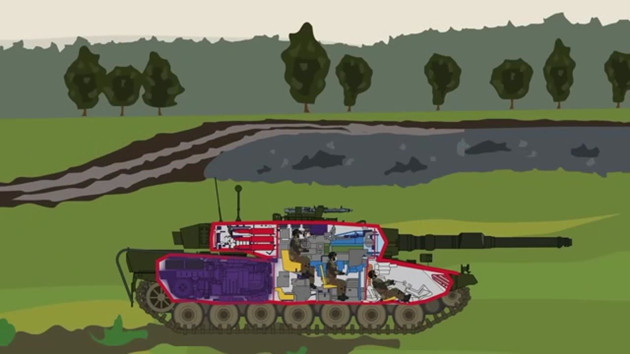 Best Modern Tank in The World - Leopard 2 (Cross Section)