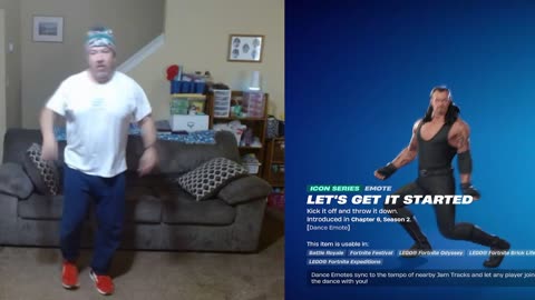 FFG Dance Fortnite Emotes Let's Get It Started