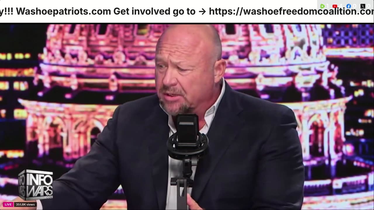 Alex Jones, Info Wars, 10/29/2025