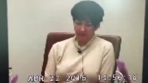 RARE FOOTAGE clips of Ghislaine Maxwell, I want you to watch her body language
