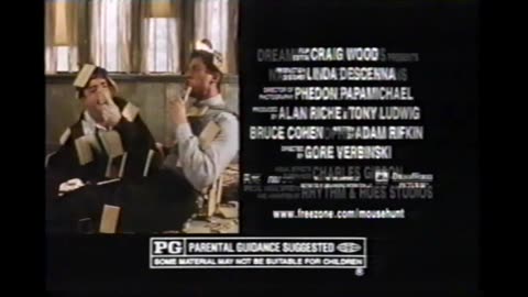 November 30, 1997 - TV Trailer for 'Mouse Hunt'