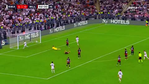 Real Madrid 2-0 Mallorca | Martin Valjent (OG)