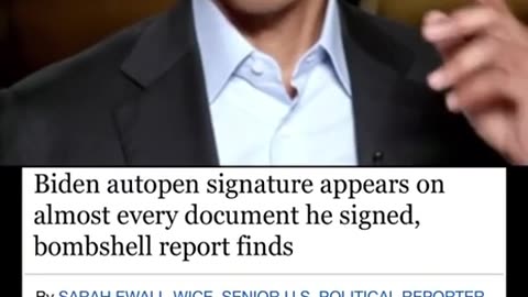 Biden's auto pen