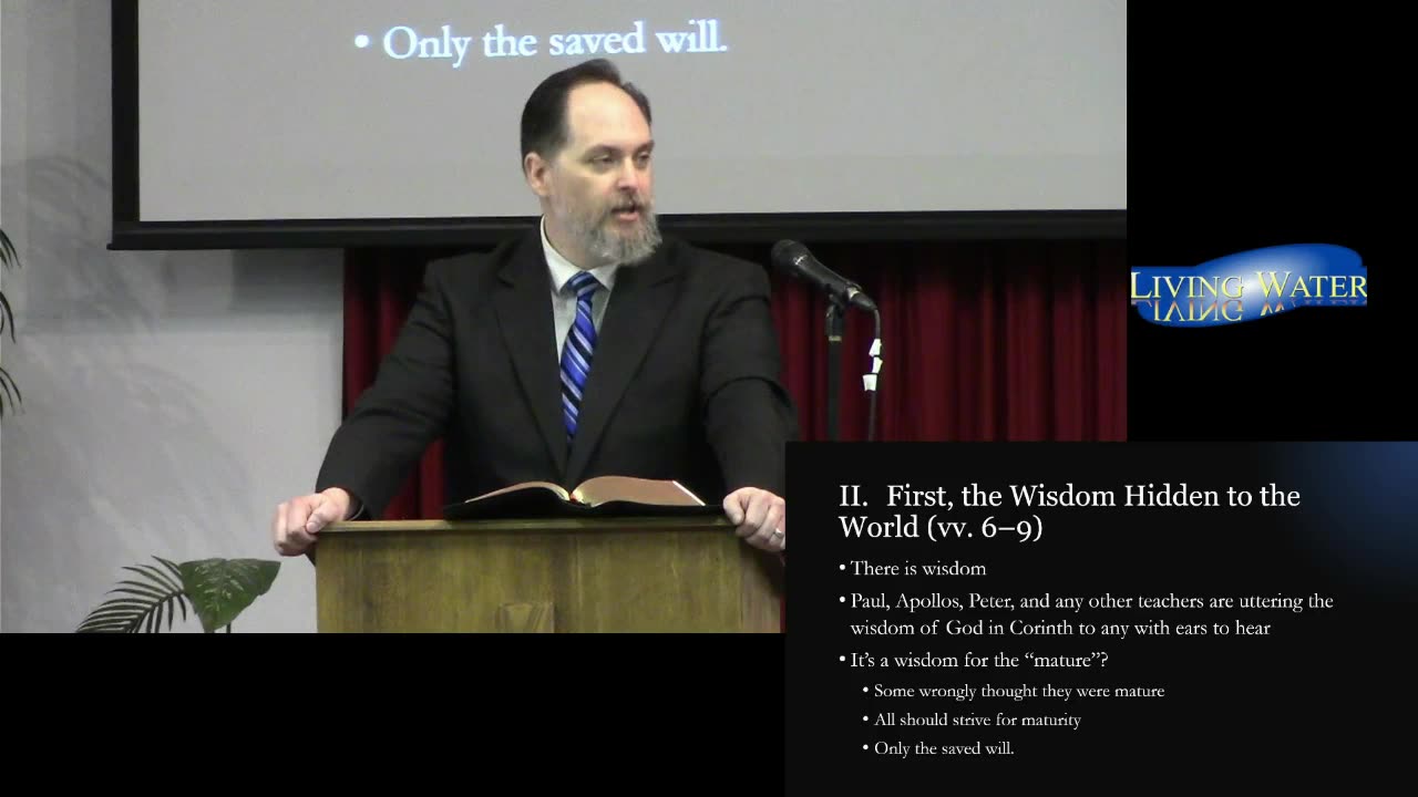 “The Spirit’s Hidden Wisdom” (1 Cor. 2:6–13)