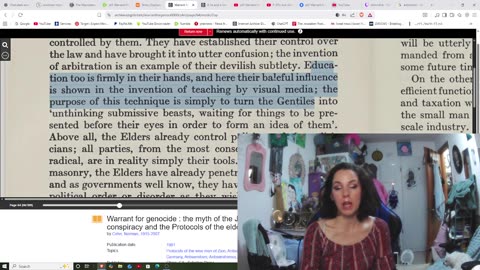 pt3 Warrant for genocide : The Protocols of the elders of Zion, by Cohn, Norman,