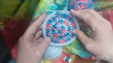 Reusing Yarn From A Too Small Mom Hat