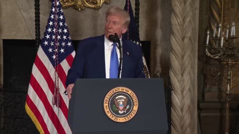 PRESIDENT TRUMP: "I want to see peace. Look, you know why I want it? Because I don't want all these people killed anymore"