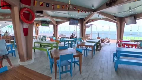 Entering Base Camp at Star of the Seas Deck 16!