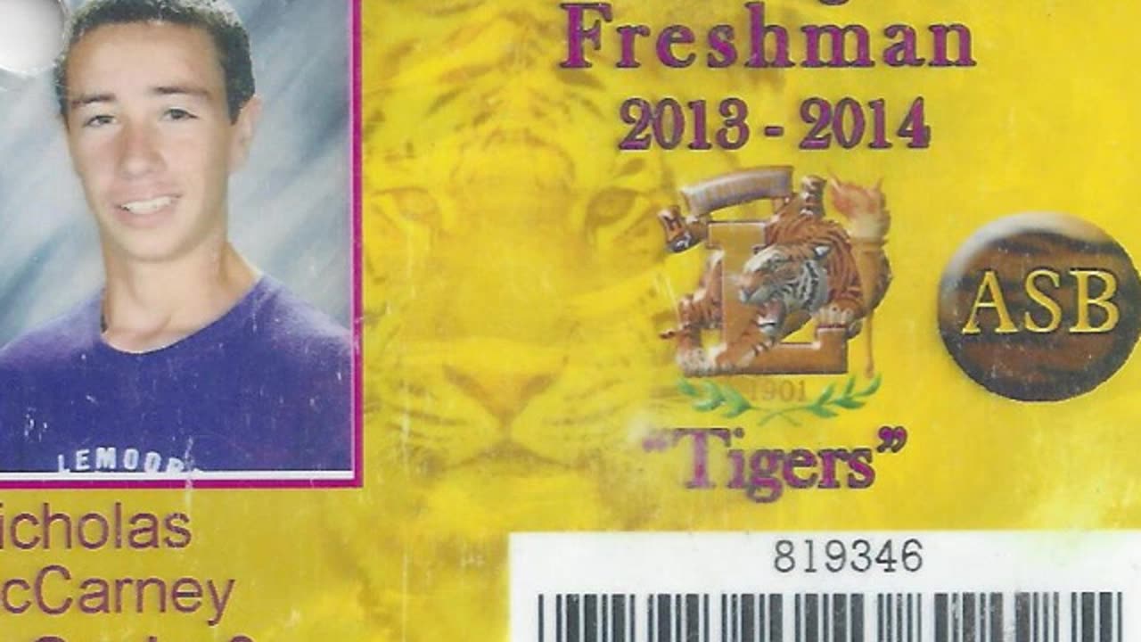 NICHOLAS MCCARNEY MY SON