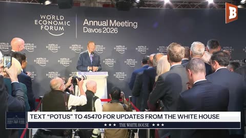 LIVE: President Trump Delivers Remarks at CEO Reception in Switzerland...