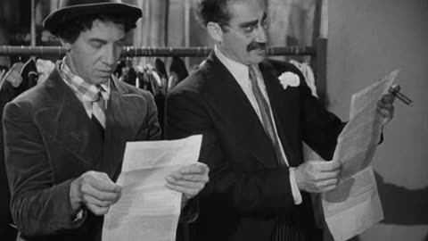 "La parte contratante de la primera parte" | Una noche en la opera | 1935