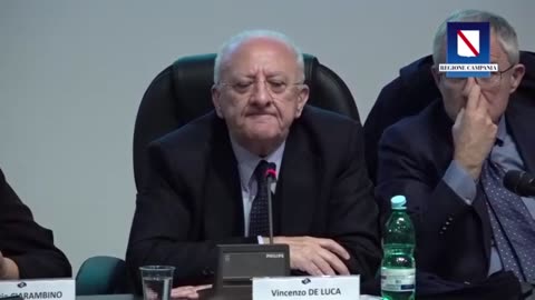 De Luca - Presentazione della legge reg. per prevenzione e cura dei disturbi alimentari (13.03.25)