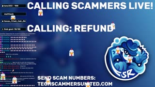 Scammer VS AI(GROK) Live!