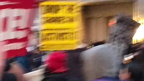 March in NYC in support of Minnesota.