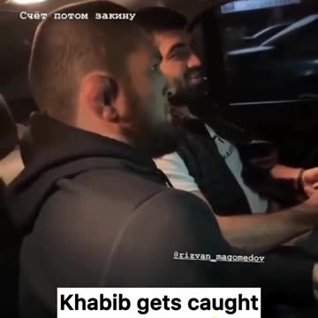 Khabib Nurmagomedov Caught Playing FIFA in His Car