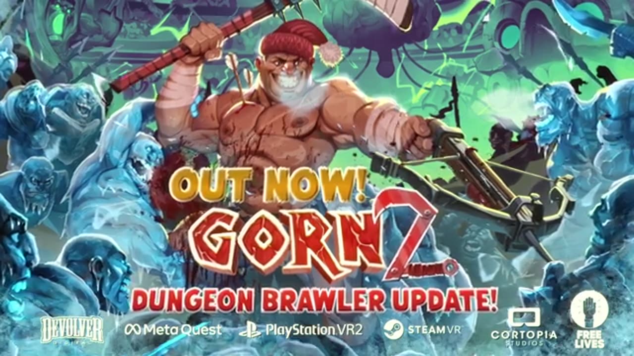 Gorn 2 - Official 'Dungeon Brawler' Update Launch Trailer