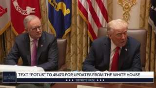 President Trump Participates in a Bilateral Lunch with the Prime Minister of Australia