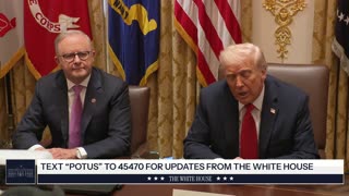President Trump Participates in a Bilateral Lunch with the Prime Minister of Australia