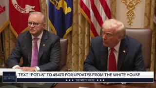 President Trump Participates in a Bilateral Lunch with the Prime Minister of Australia