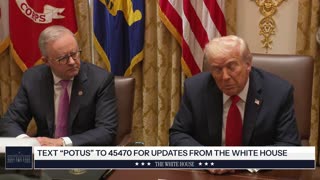 President Trump Participates in a Bilateral Lunch with the Prime Minister of Australia