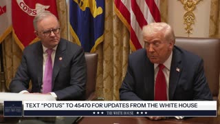President Trump Participates in a Bilateral Lunch with the Prime Minister of Australia