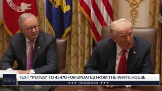 President Trump Participates in a Bilateral Lunch with the Prime Minister of Australia