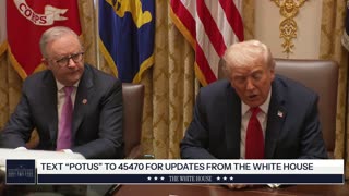 President Trump Participates in a Bilateral Lunch with the Prime Minister of Australia