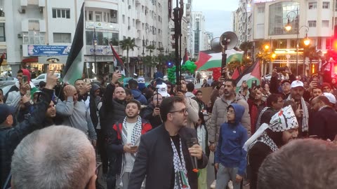 من طنجة إلى جاكارتا احتفالا واحفاء بنصر غزة العزة الفرحة بالنصر 19 01 2025