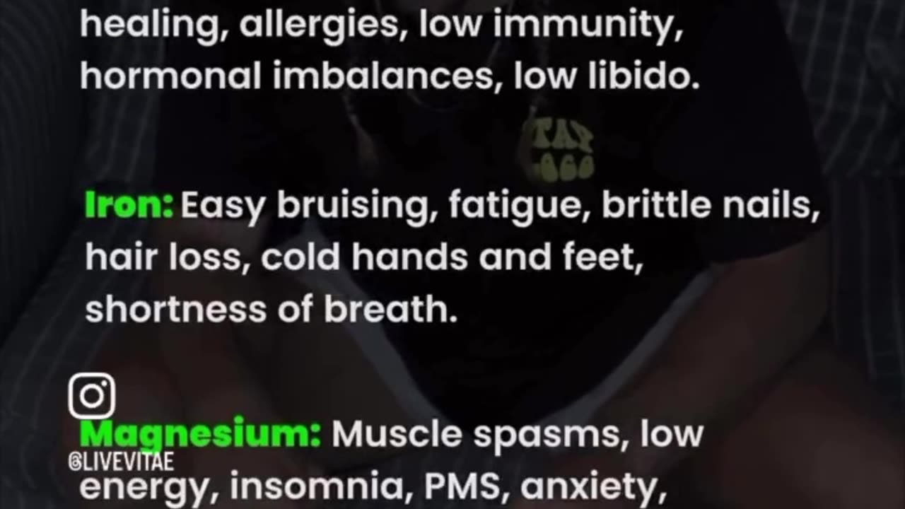 WEIRDEST SIGNS OF MINERAL DEFICIENCIES