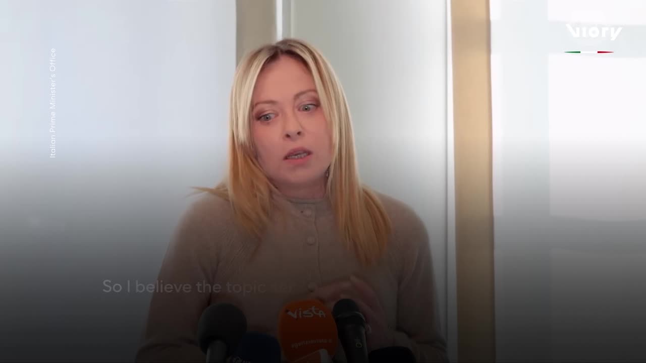 'Way to signal problem that exists' - Meloni on 'Trump's assertive methods' towards Greenland