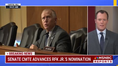 Senate committee advances RFK Jr.'s NOMINATION!