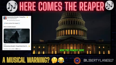 “🎶Here Comes The Reaper🎶” Trump’s New Truth Social Video 🎥