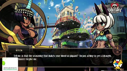 Skullgirls 2nd Encore On A ᕈS5 🎮 : ELIZA (2025) STORY RUN