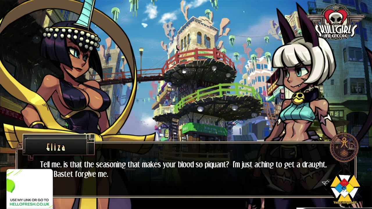 Skullgirls 2nd Encore On A ᕈS5 🎮 : ELIZA (2025) STORY RUN