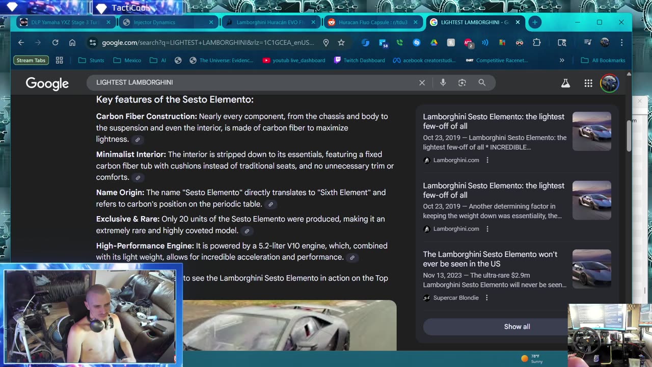 🔴POWERSPORTS, FESTS, SIMS/GAMING, COMEDY, TRAVELNSHEZ