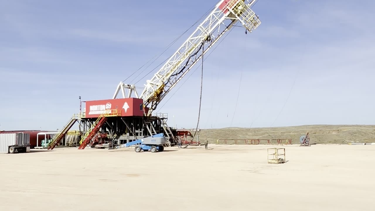 Rig on location. #oilandgas