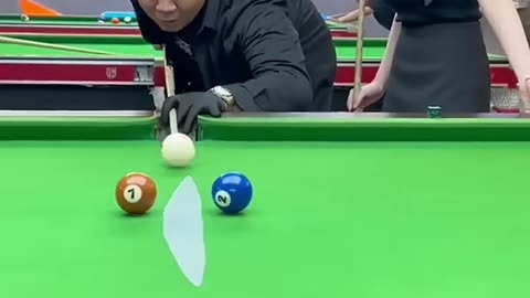 The funny billiard game