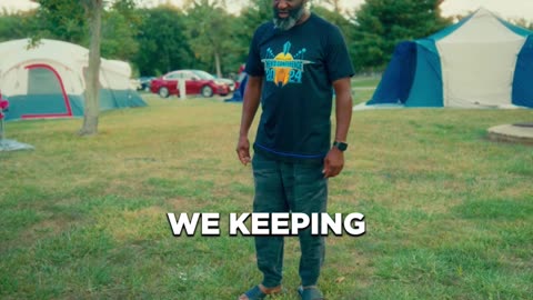 Who said BLACK PEOPLE DON’T GO CAMPING?! 