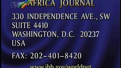 USA WORLDNET September 9, 2001 1130pm-1200am EDT